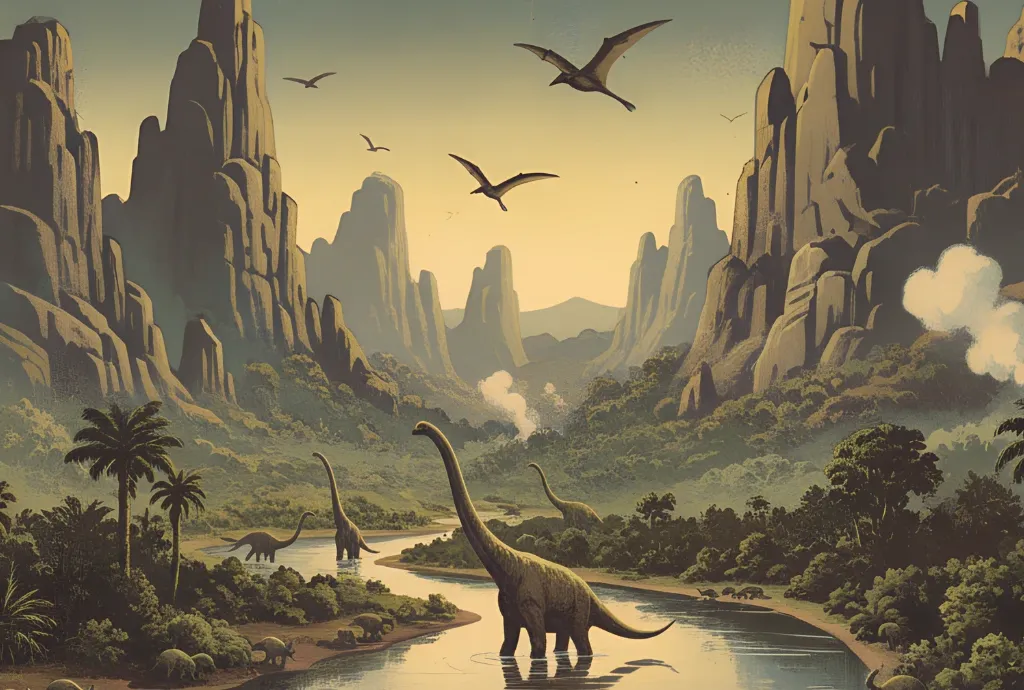 YouTube Faceless Video Vintage Theme Dinosaur Series