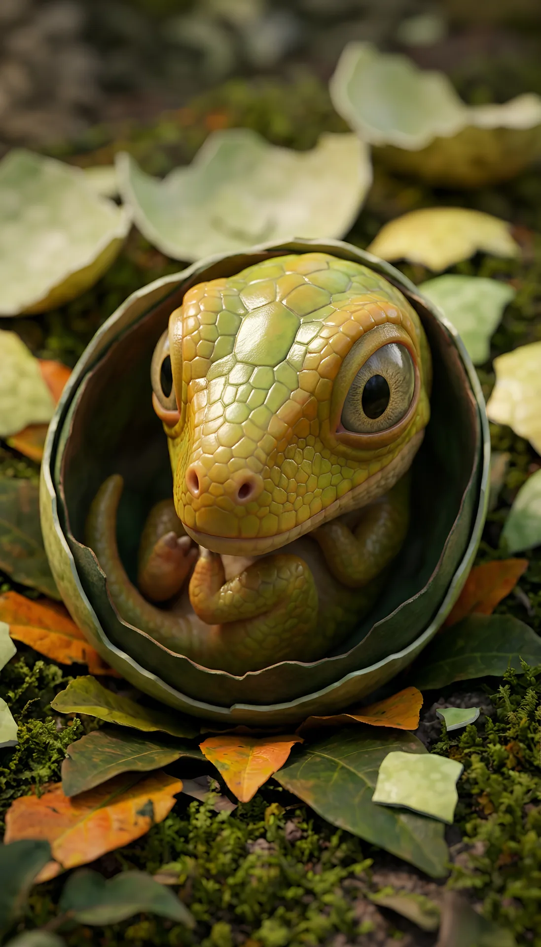 Faceless AI Video Maker - World of Dinos - Scene 3, faceless video