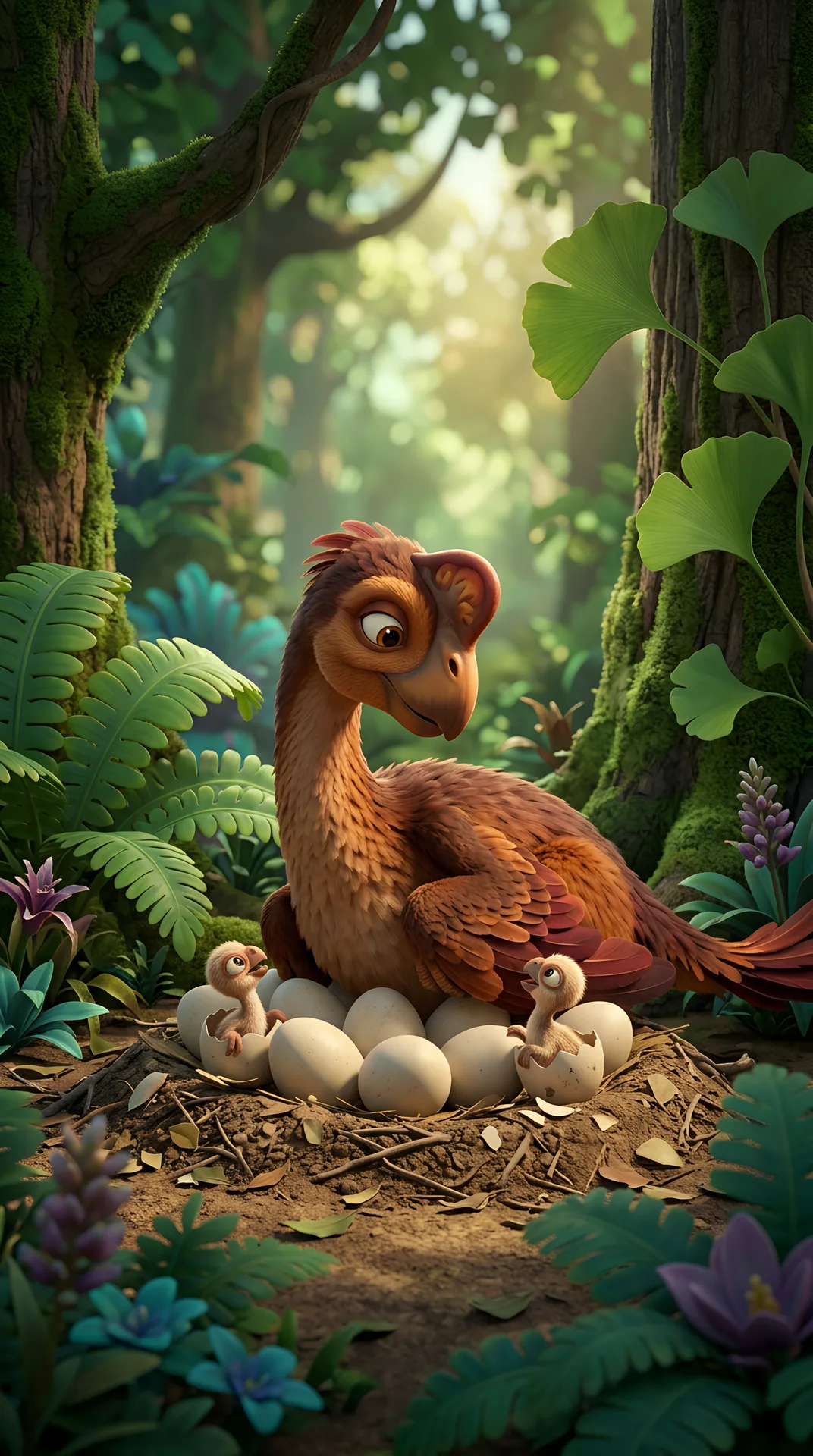 The Dinosaur Oviraptor, The Myth of the Egg Thief Debunked, Scene 6, faceless video