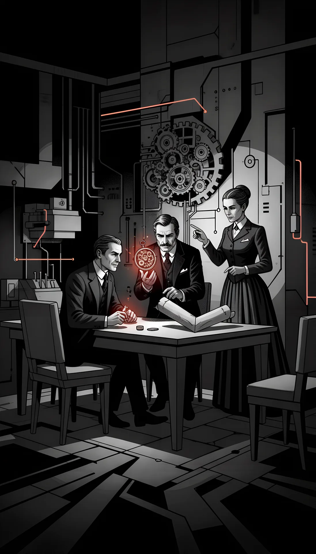 Bizarre Inventory, The Pocket Watch That Never Told Time, Scene 1, faceless video
