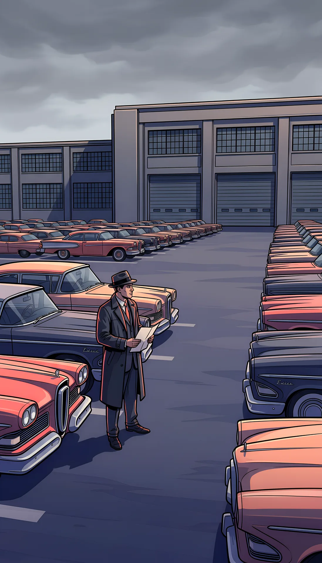 Ford Bet Everything on an Aging Forecast, Scene 1, faceless video