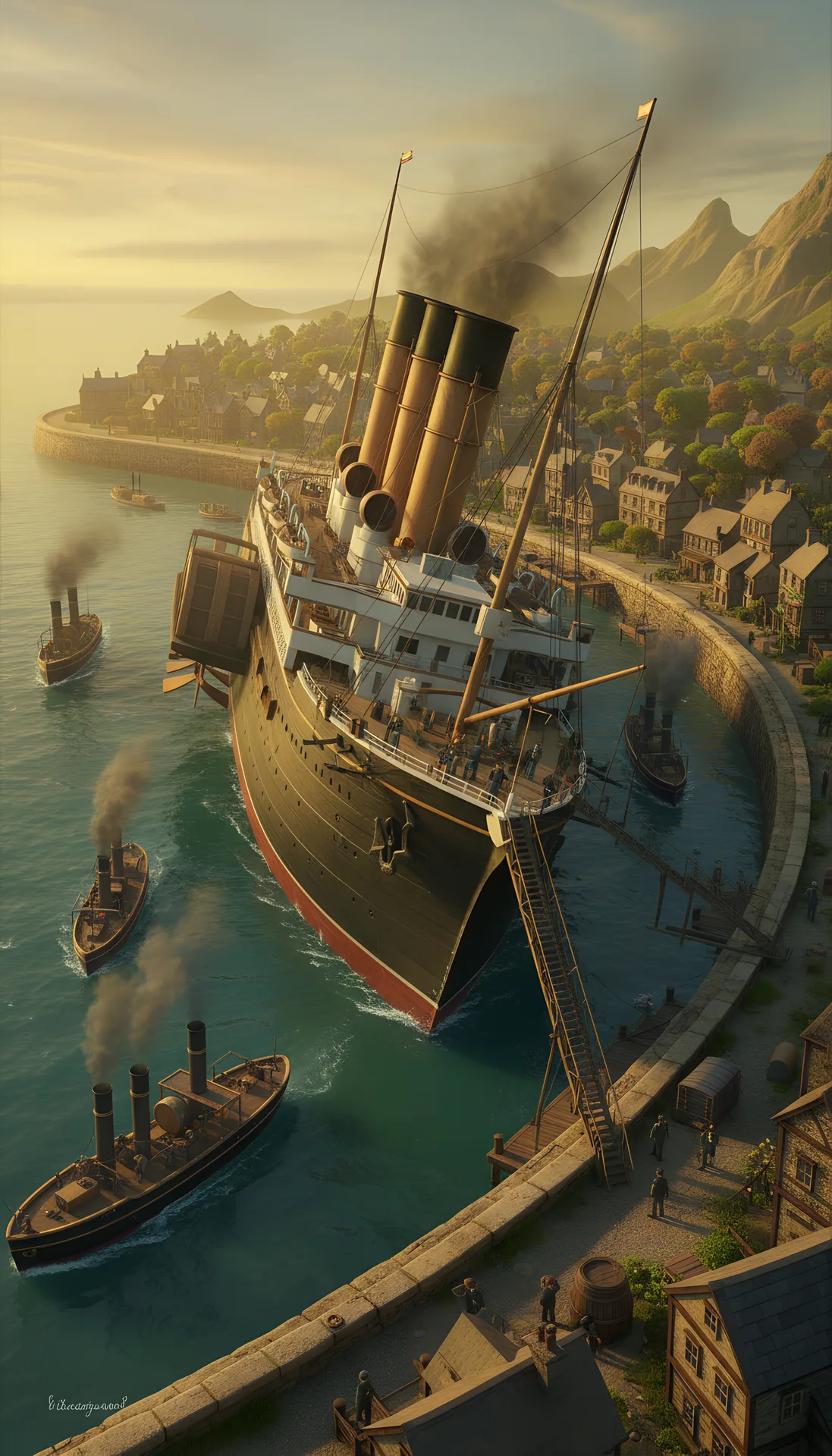 The Giant Ship Built for a Trade That Never Materialised, Scene 5, faceless video