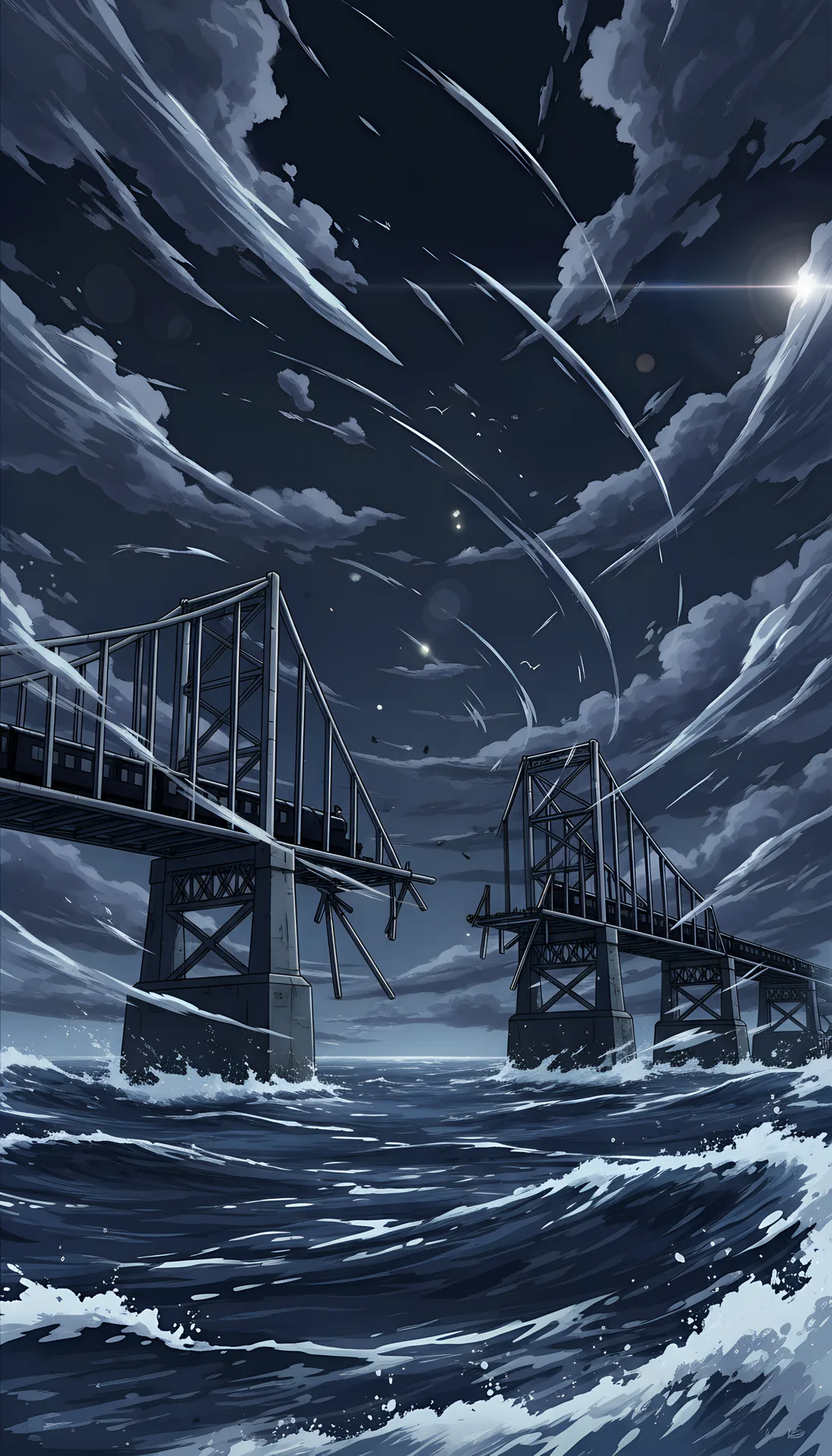 The Weak Wind Bracing That Brought Down the First Tay Bridge, Scene 5, faceless video