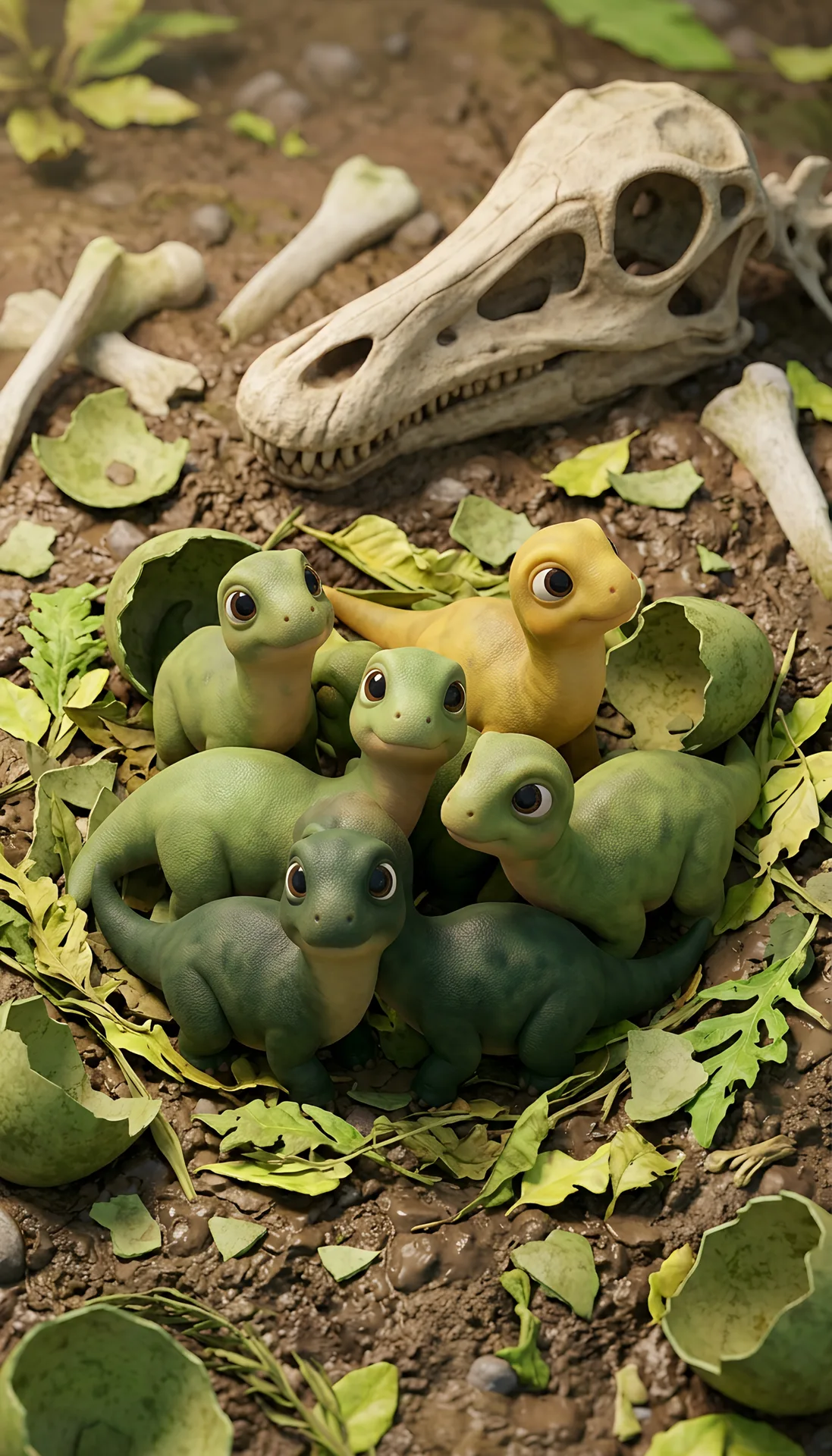 Did Baby Titanosaurs See Differently from Adults?, Scene 5, faceless video