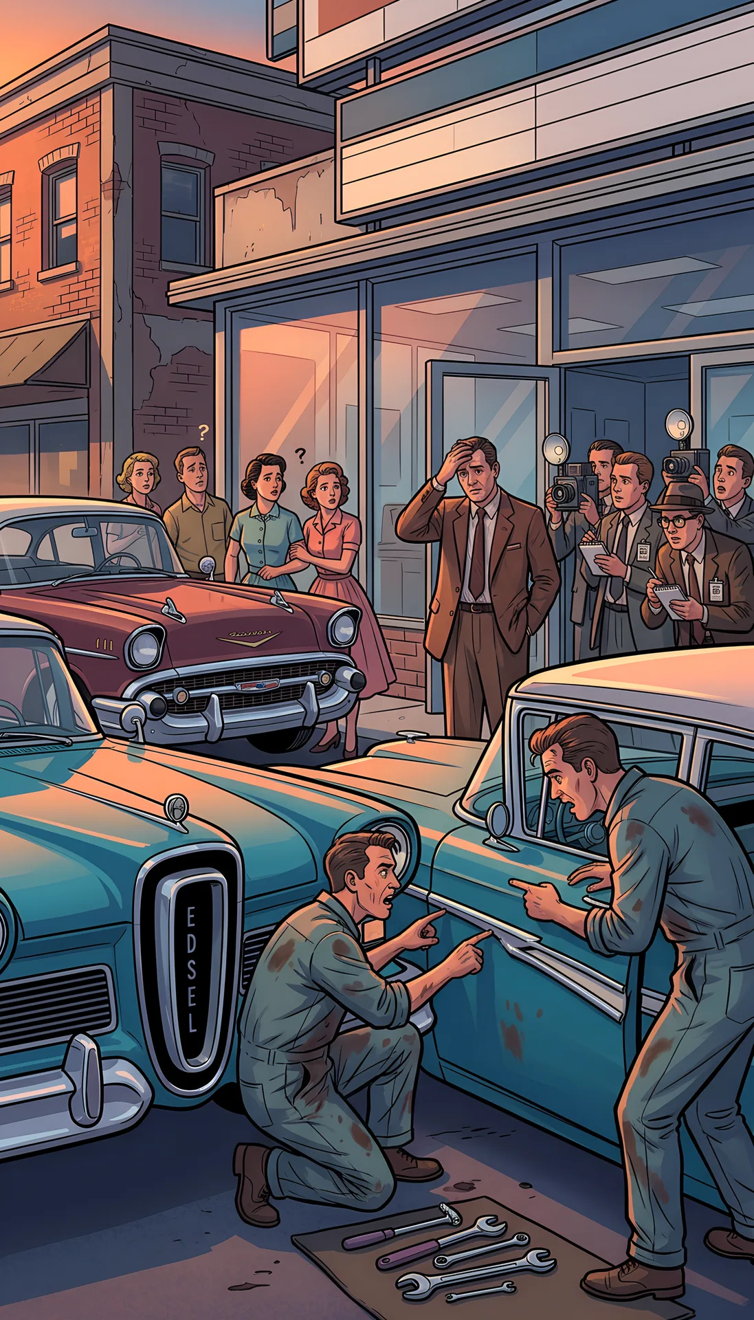 Ford Bet Everything on an Aging Forecast 2, Scene 5, faceless video