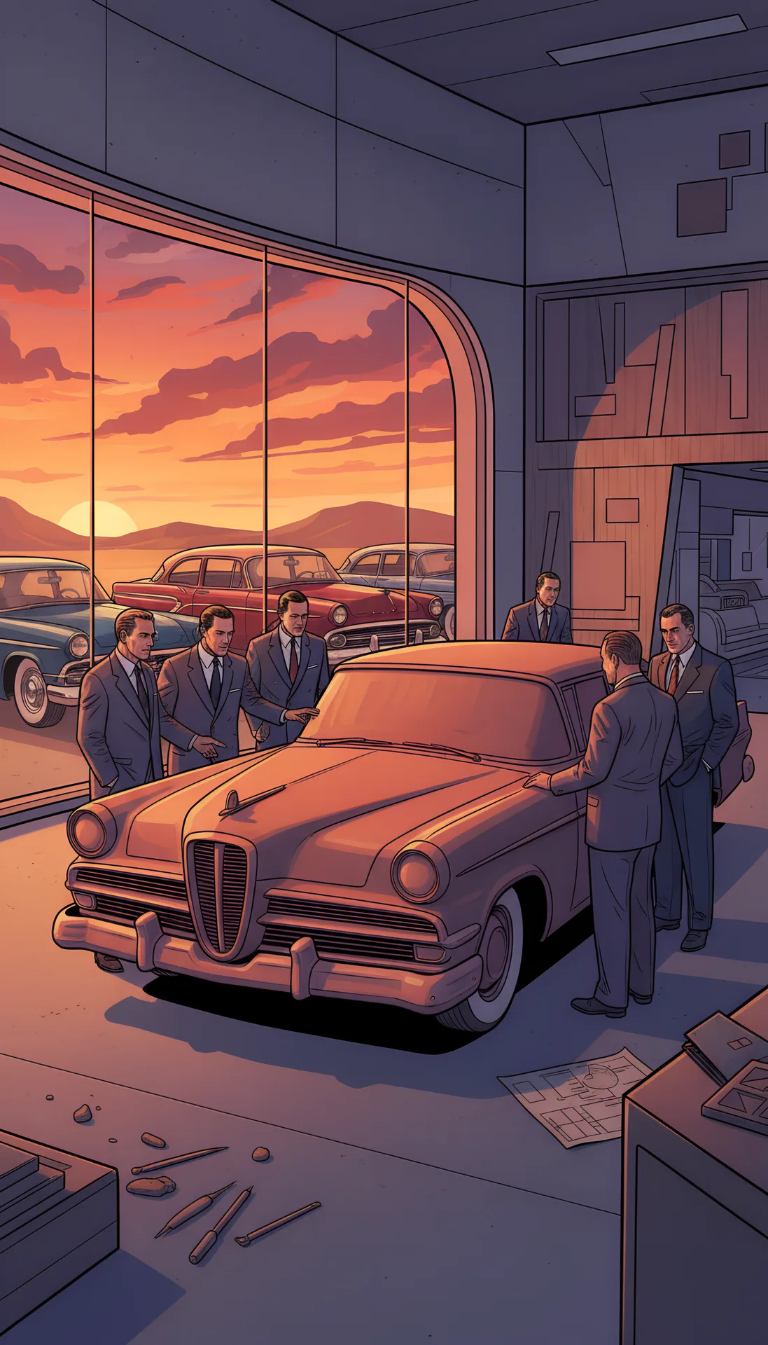 Ford Bet Everything on an Aging Forecast 2, Scene 2, faceless video
