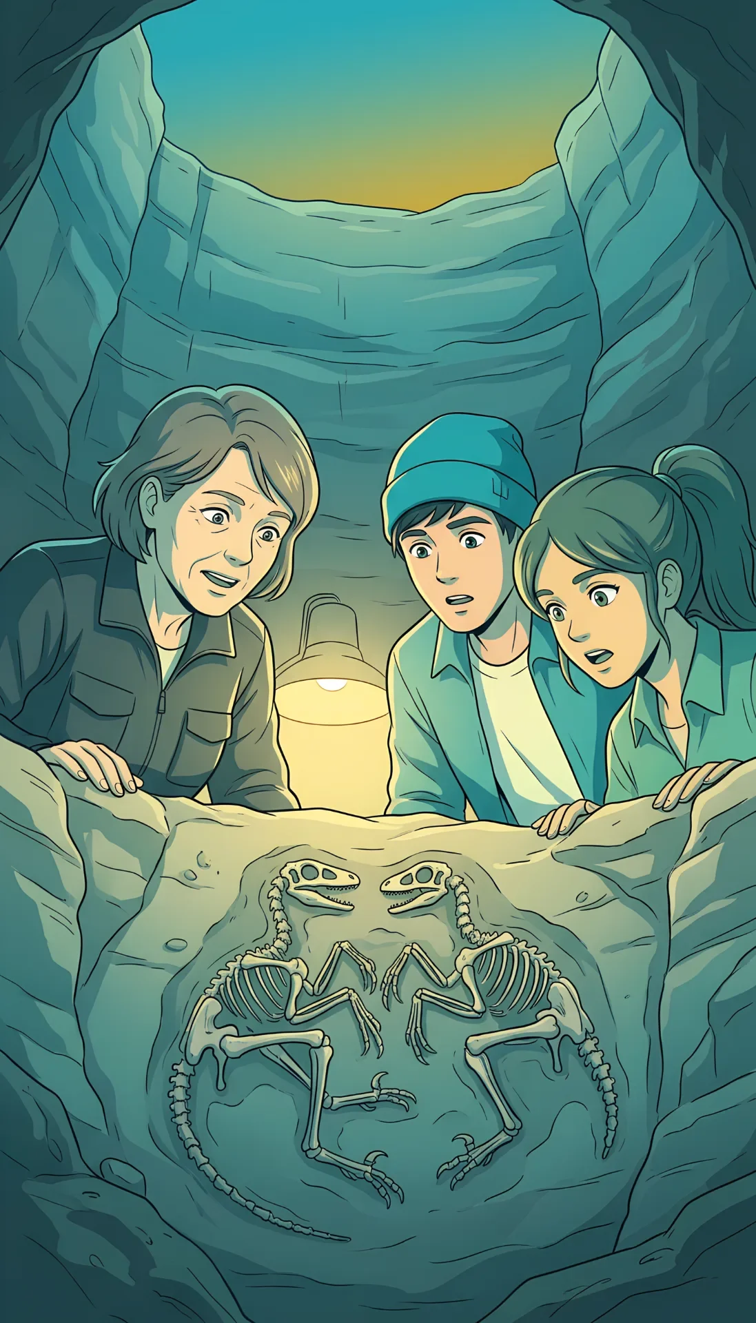 World of Dinos, Scene 6, faceless video