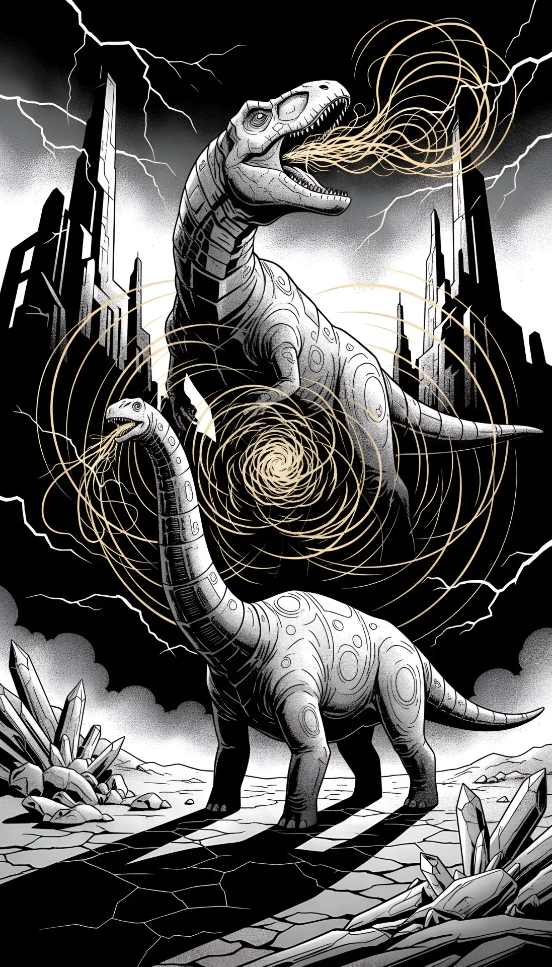 World of Dinos, Scene 1, faceless video